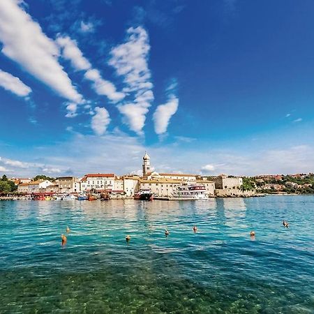 Apartmani Mile Krk Town Kültér fotó